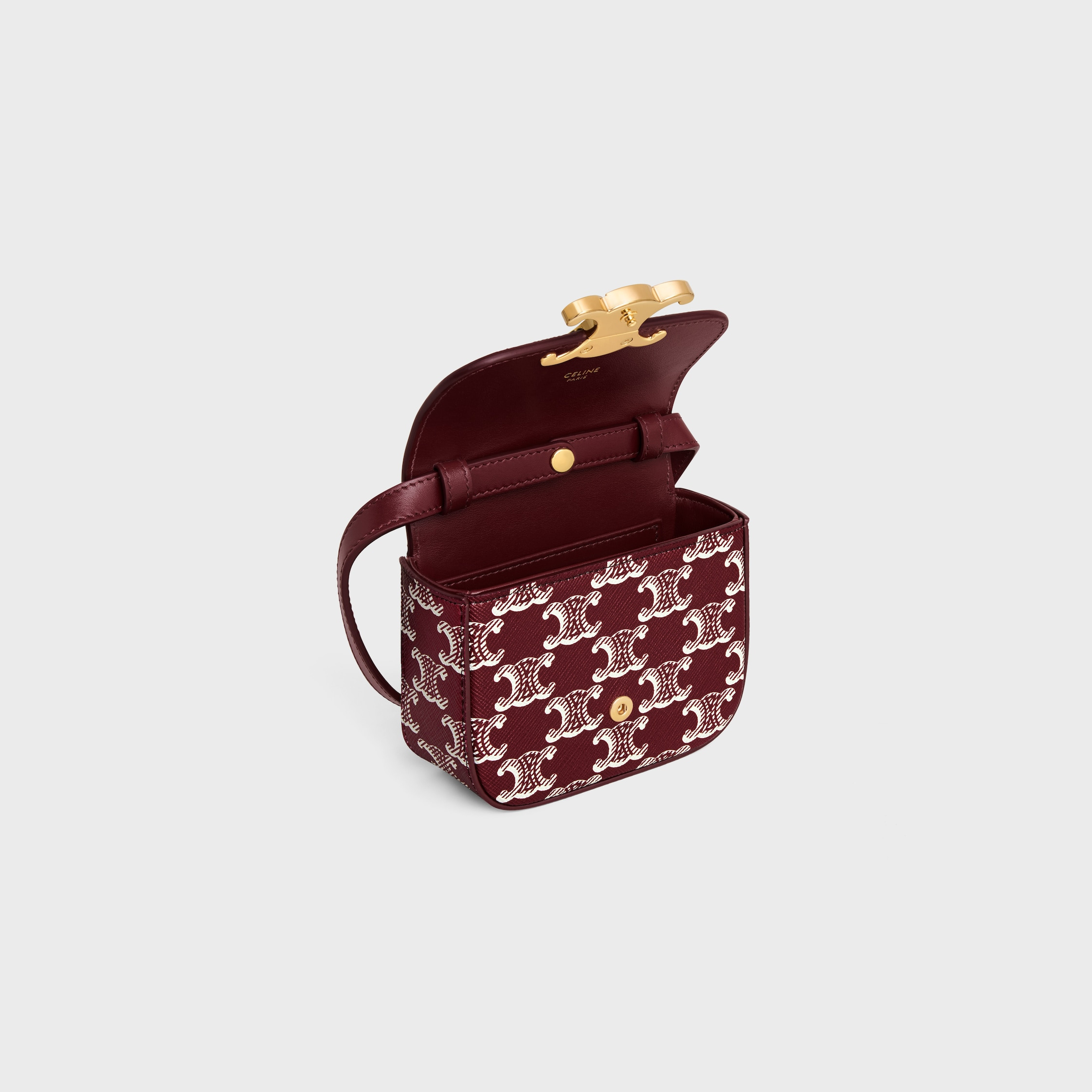 MINI CLAUDE in TRIOMPHE CANVAS TWO-TONE - 4