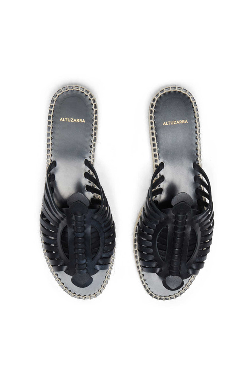 Altuzarra 'WOVEN' LEATHER ESPADRILLES outlook