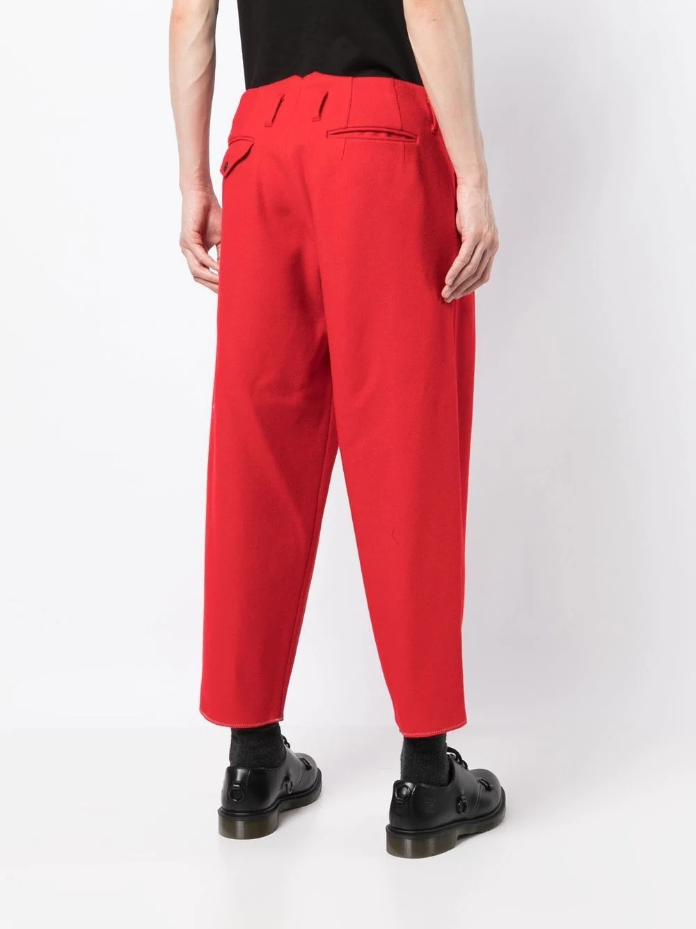 cropped tailored trousers - 4