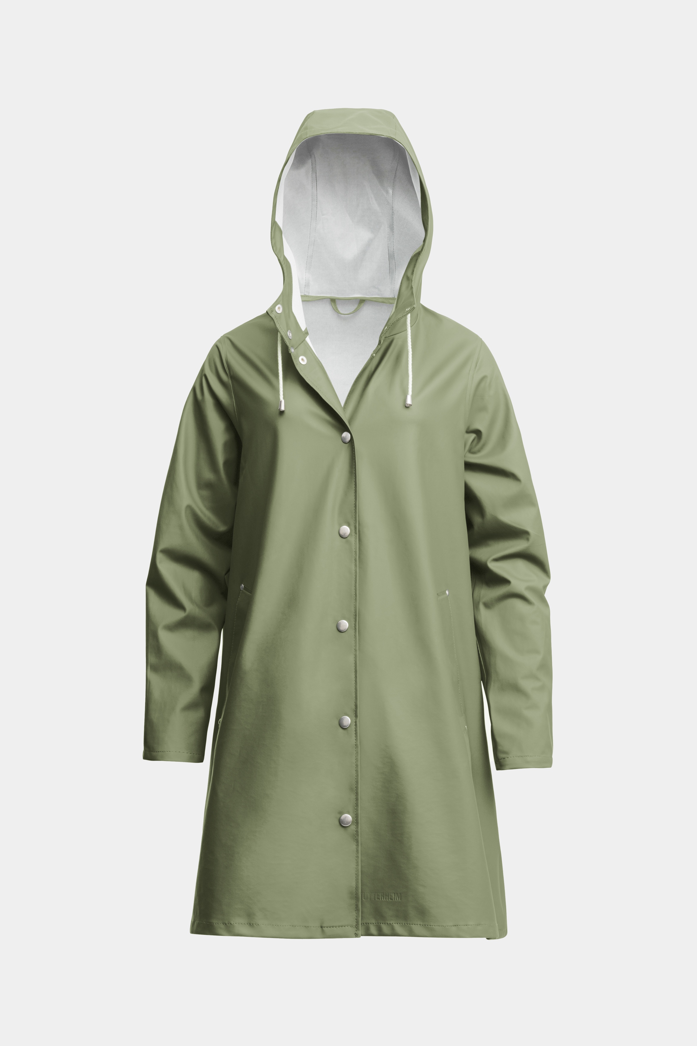 Mosebacke Lightweight Raincoat Desert Green - 1