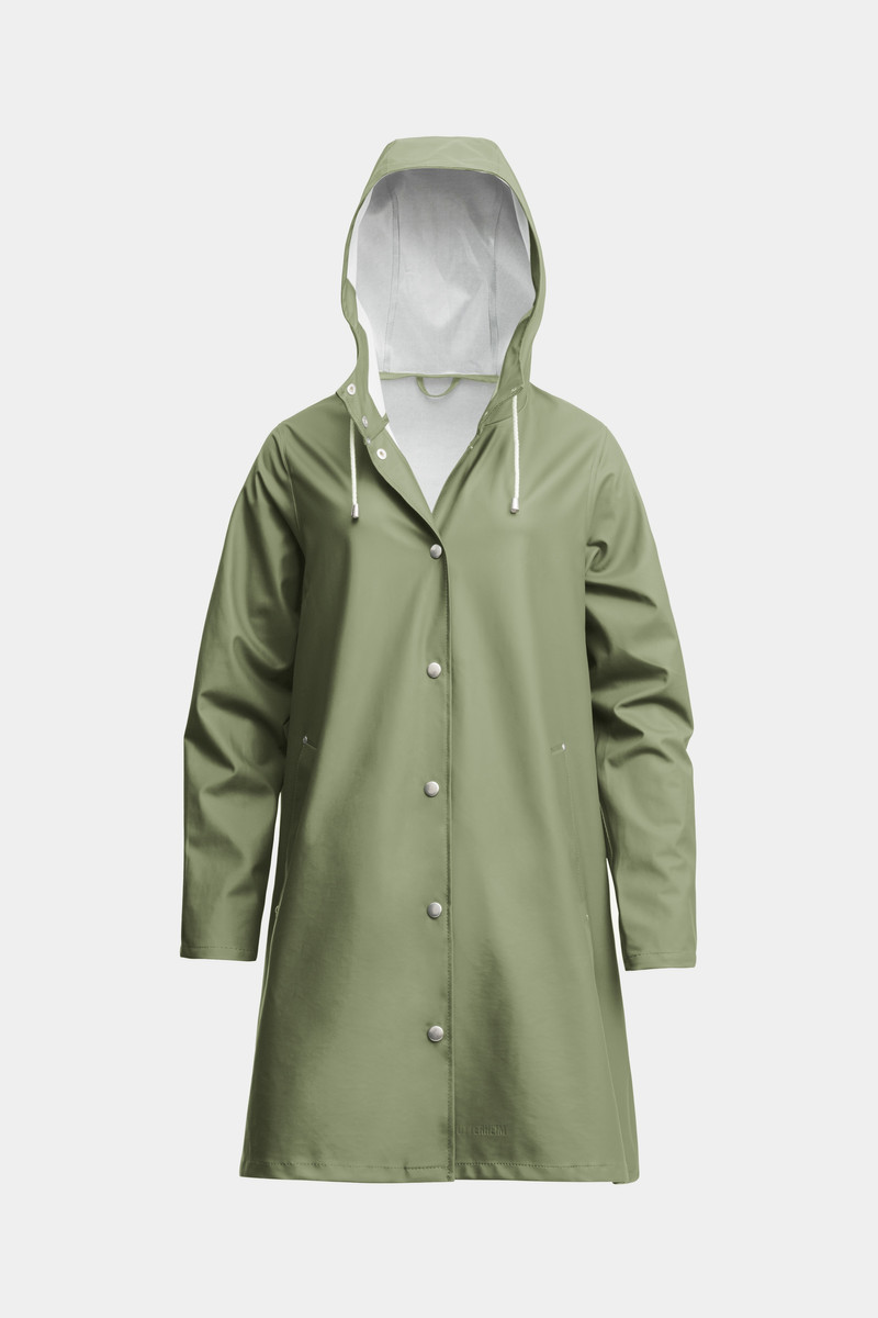 Mosebacke Lightweight Raincoat Desert Green 1