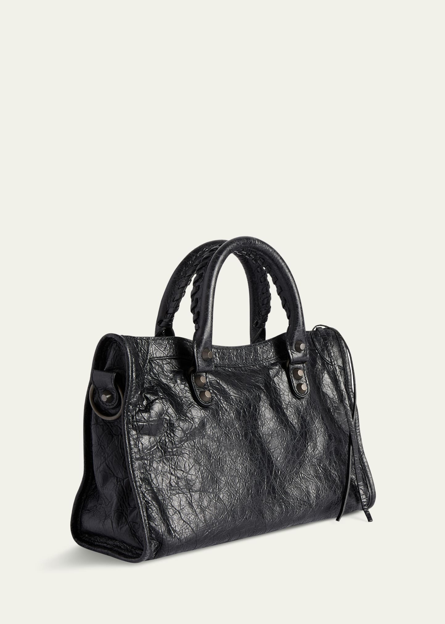 Le City Small Leather Top-Handle Bag - 3