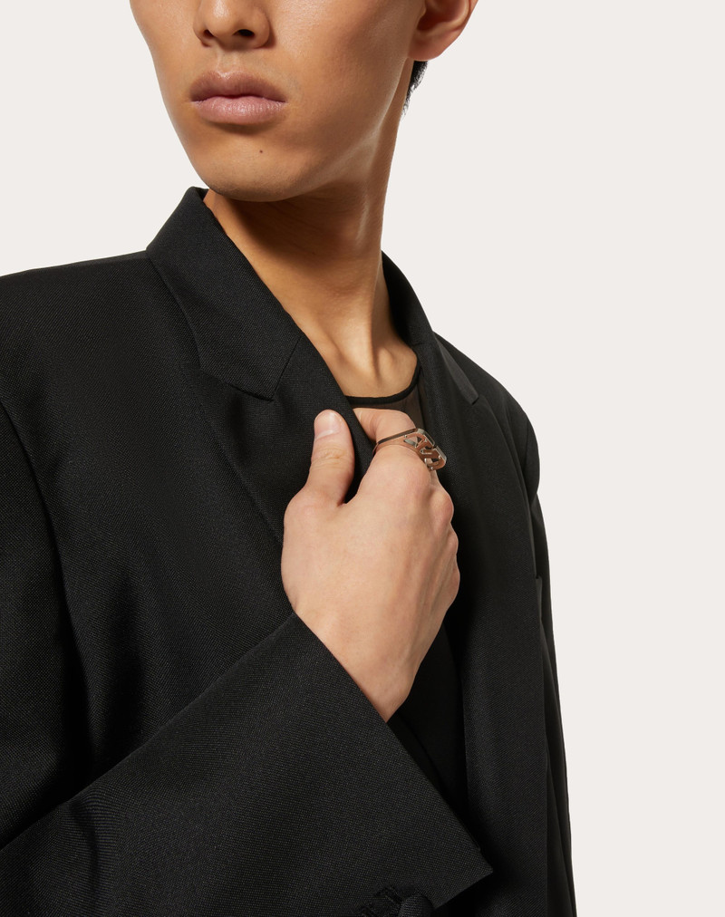 VLOGO TYPE METAL RING 5