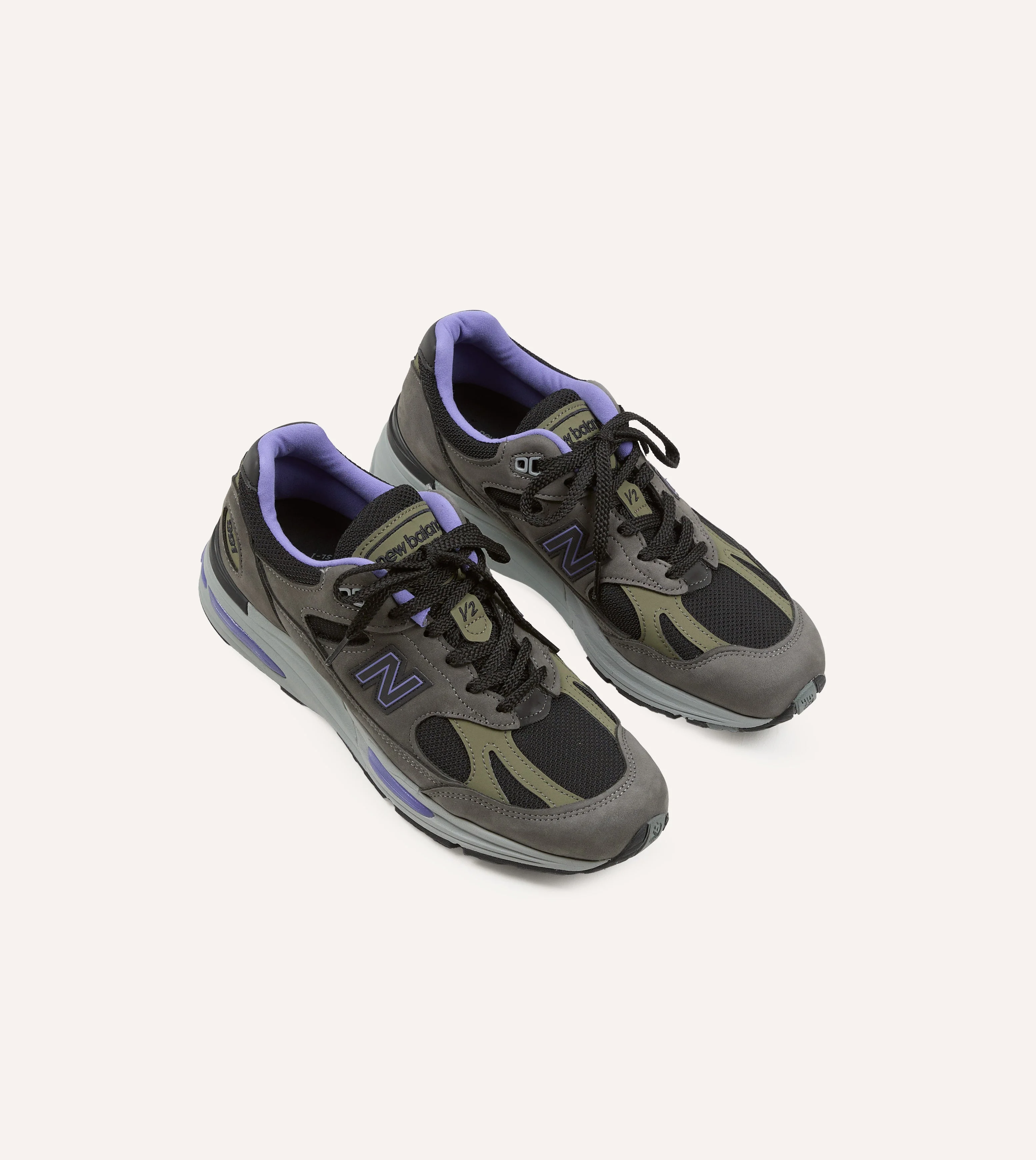 New Balance ‘Iconic Influences’ Magnet Black Made in UK 991v2 Trainers - 1
