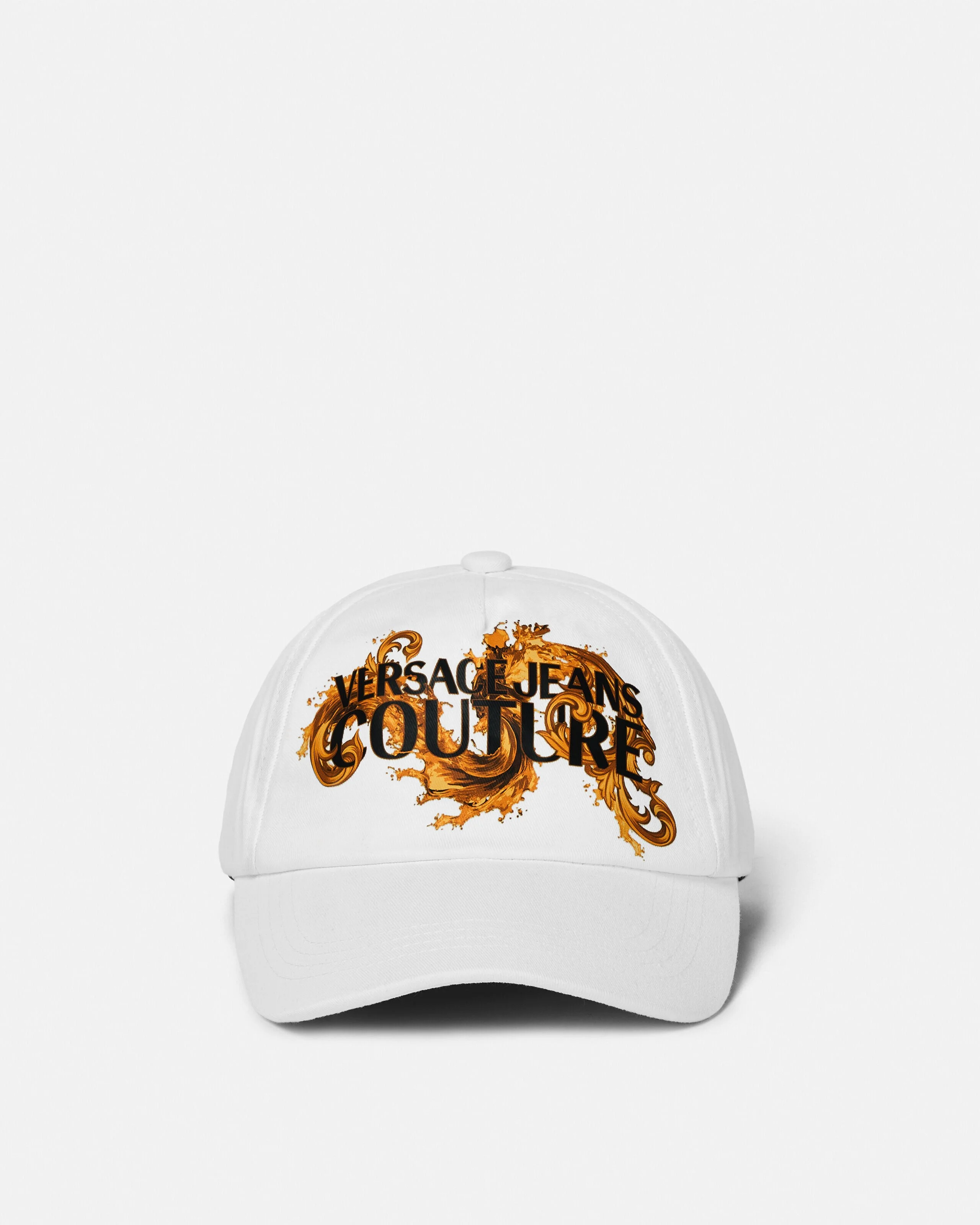 Printed Canvas Baseball Cap - 1