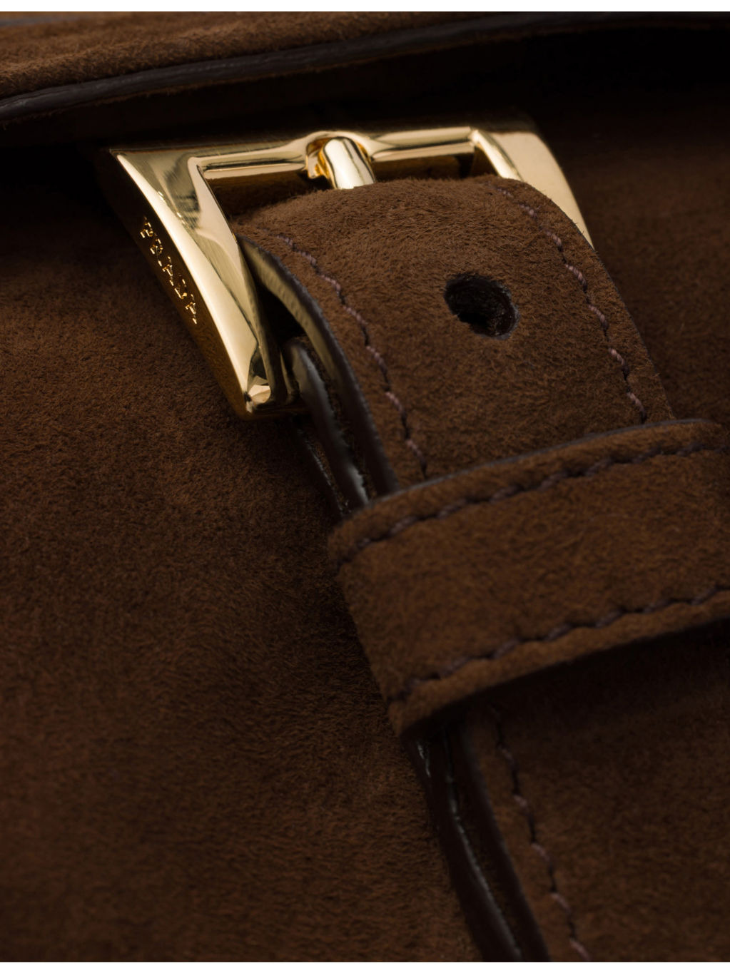 Explore Medium Suede Shoulder Bag - 6