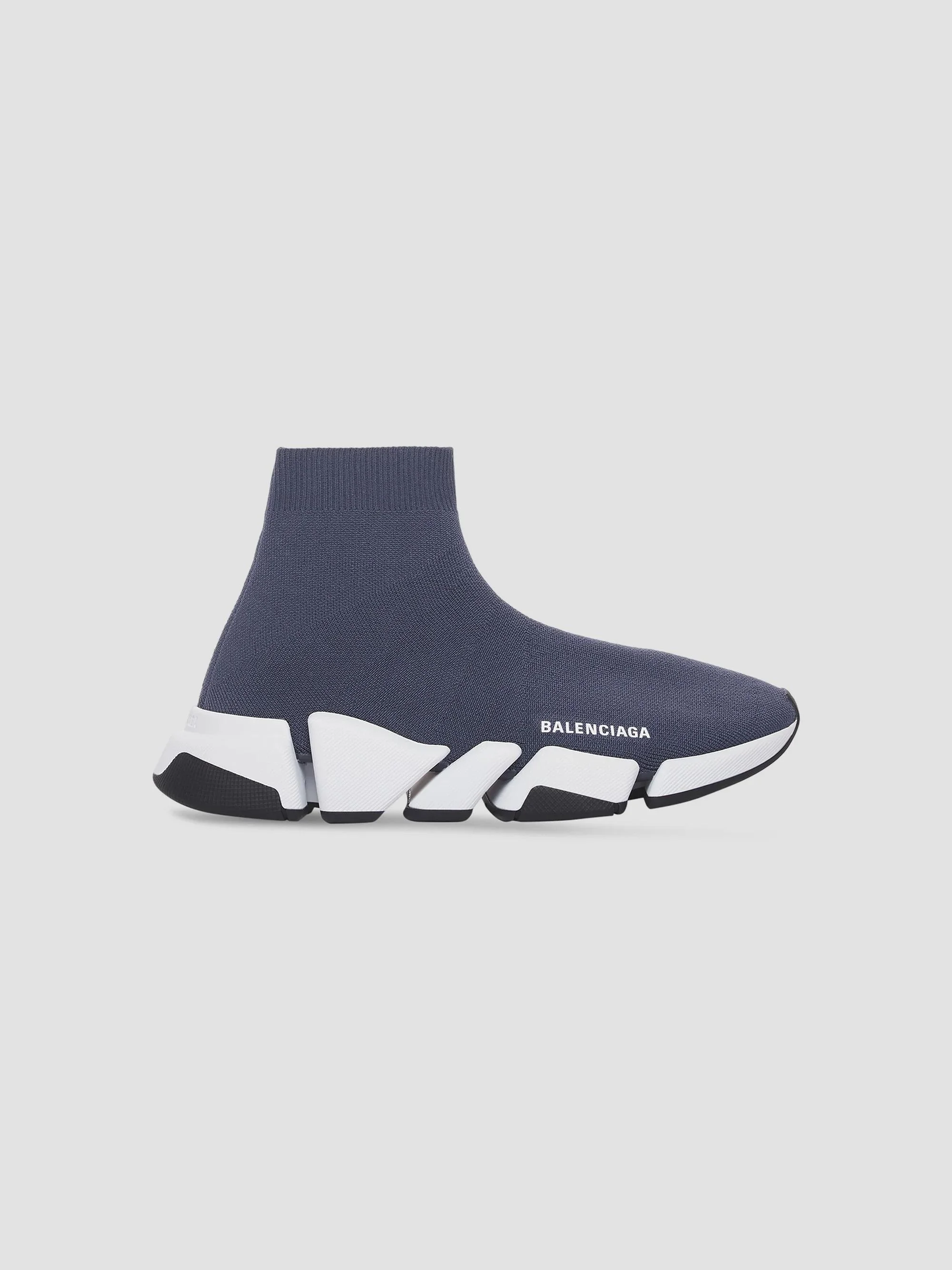 Men's Speed 2.0 Recycled Knit Sneaker - Navy White Black - 1