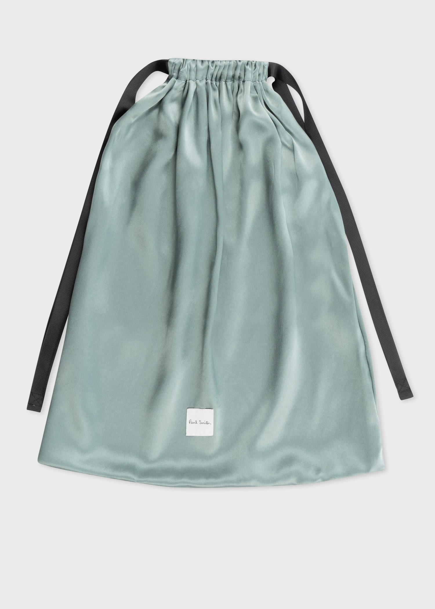 Satin Teal 'Signature Stripe' Pyjamas - 5