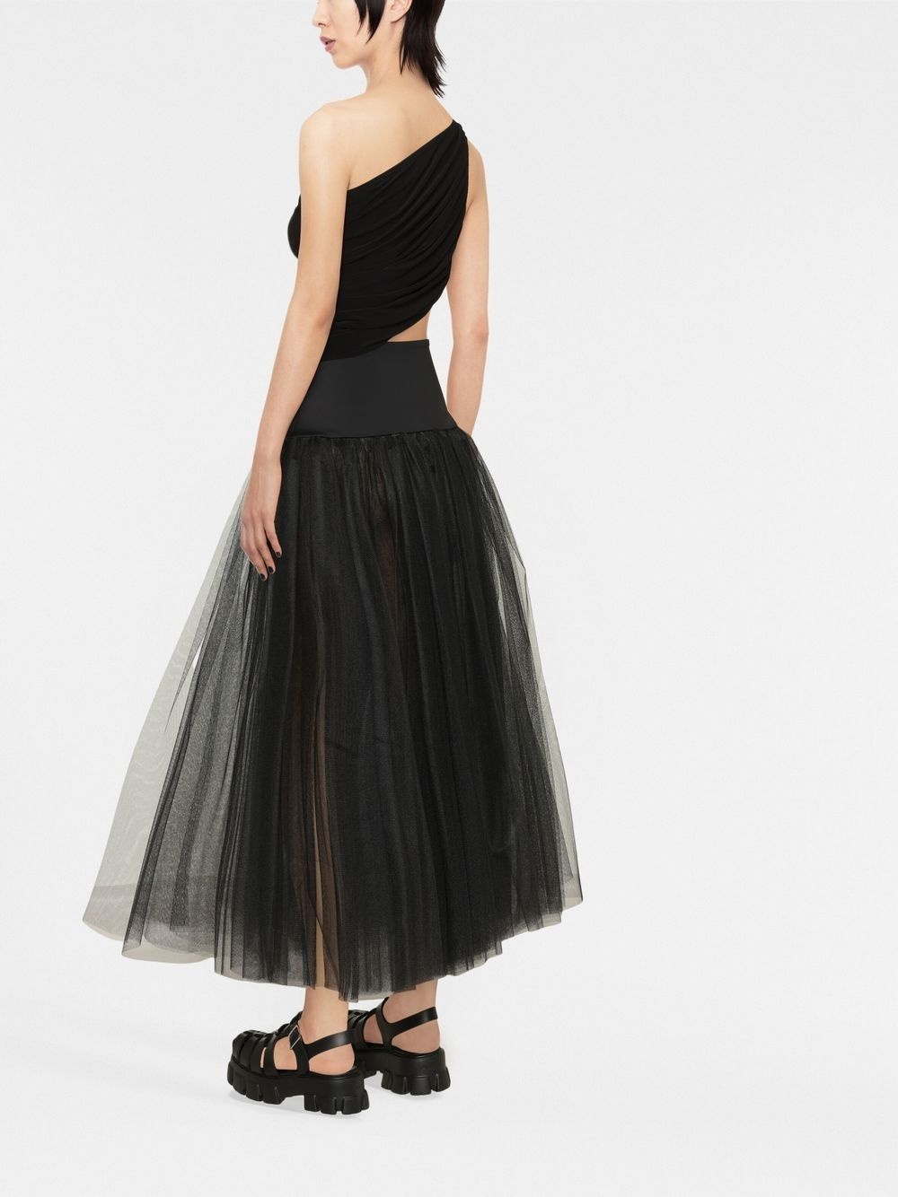 Diana ruched one-shoulder top - 3
