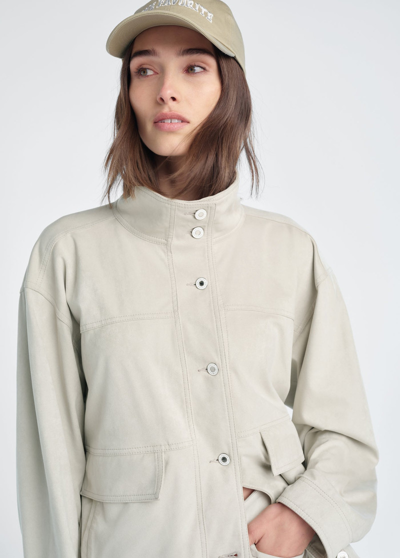 THE VEGAN SUEDE MARGOT JACKET 5