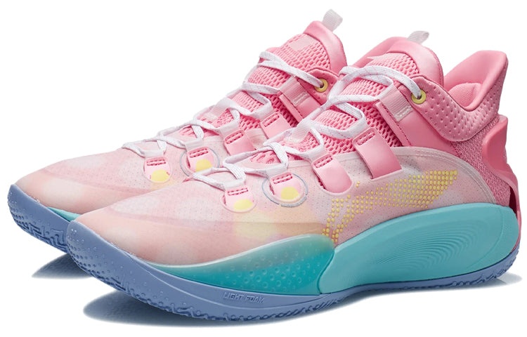 Lining Sonic Ⅸ Low Geranium Pink Li-Ning Sonic 9 Low 'Geranium Pink Turquoise' ABAR039-7
