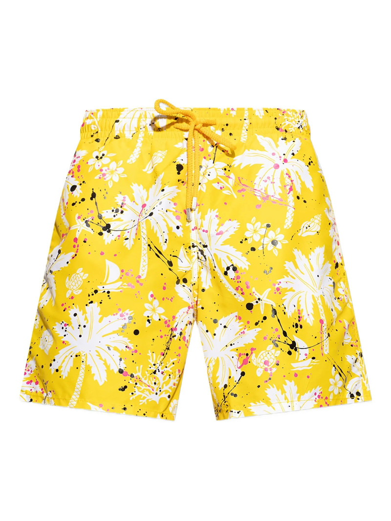 Palm Angels Palm-tree Swim Shorts 1