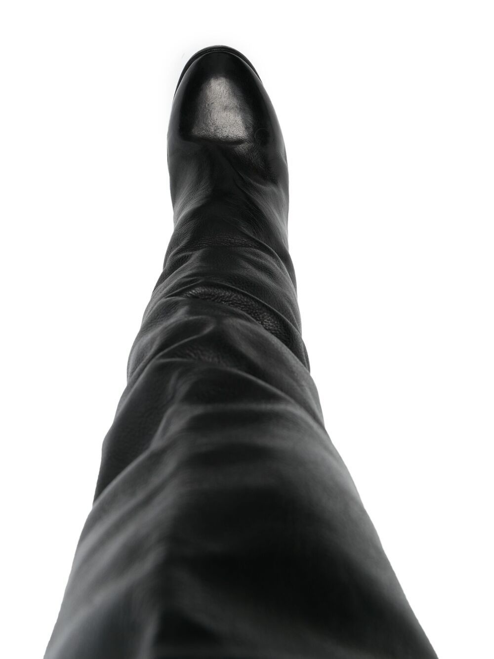 over-the-knee leather boots - 4