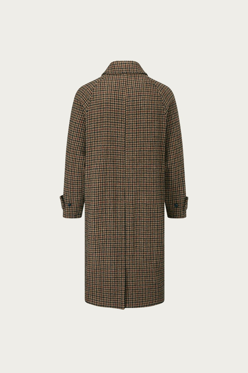 GLOVERALL Harris Tweed Mac - Brown outlook