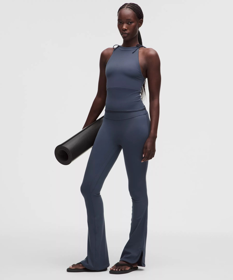 Nulu Satiny-Trim Tie Detail Tank Top *Light Support, B/C Cup 3