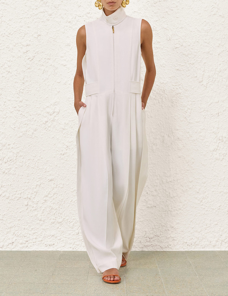 Zimmermann LUNA TWILL JUMPSUIT outlook