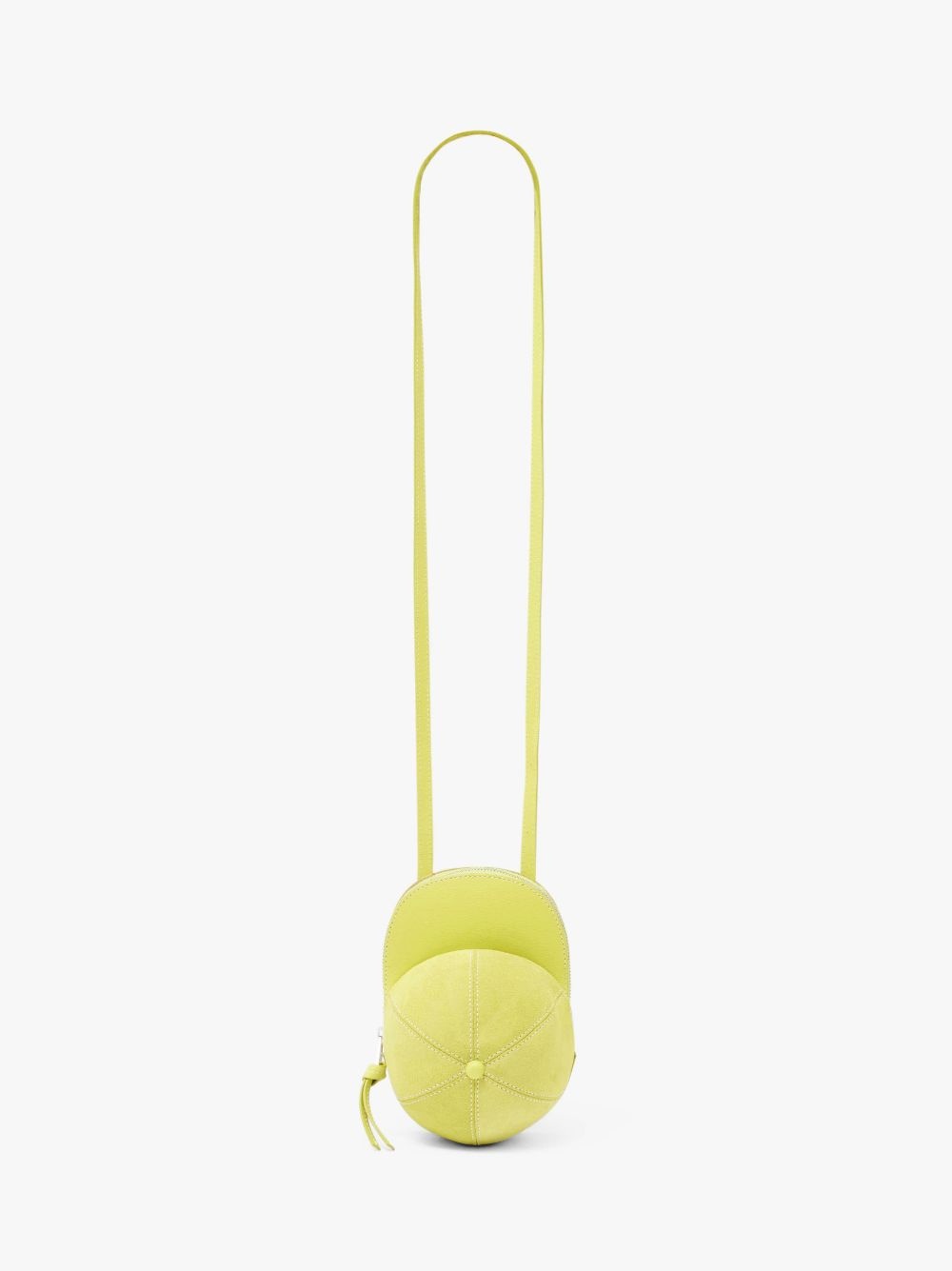 MEDIUM CAP BAG - SUEDE CROSSBODY BAG - 5