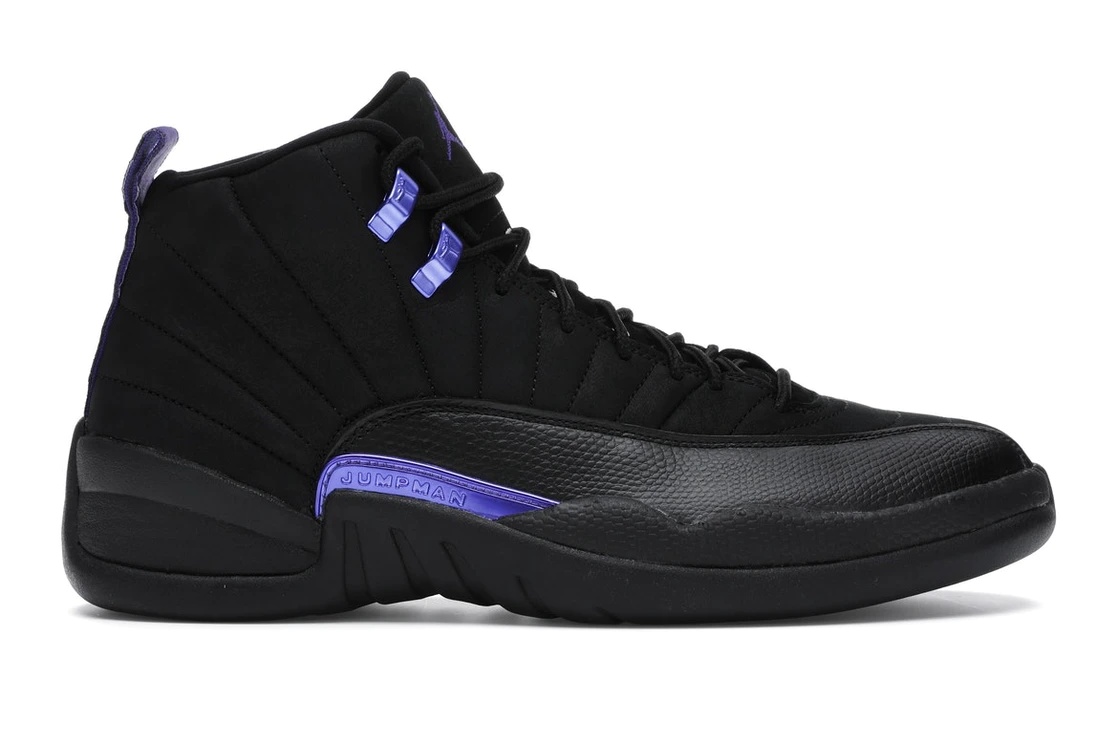 Jordan 12 Retro Black Dark Concord - 1