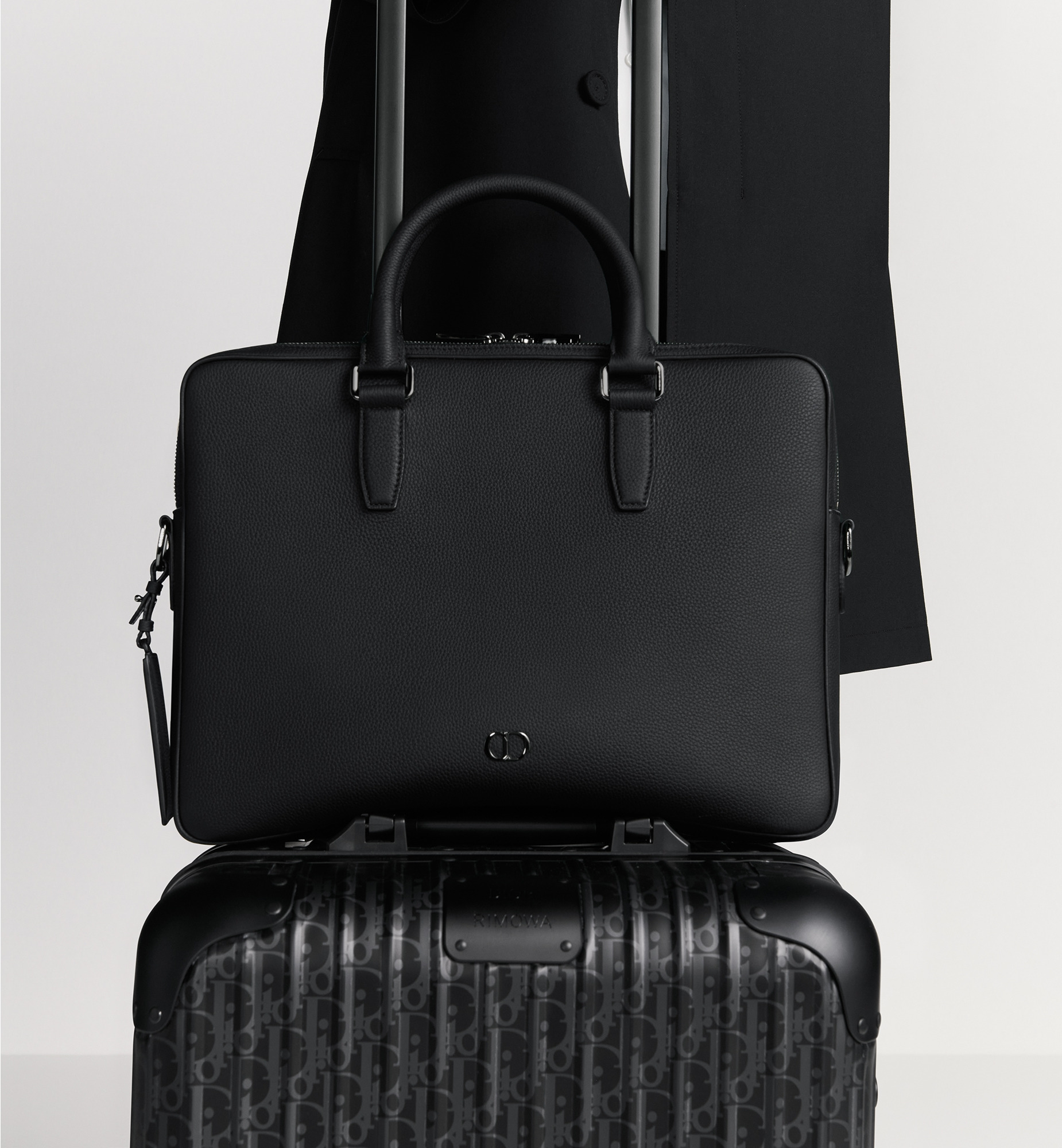 CD Icon Zipped Briefcase - 2