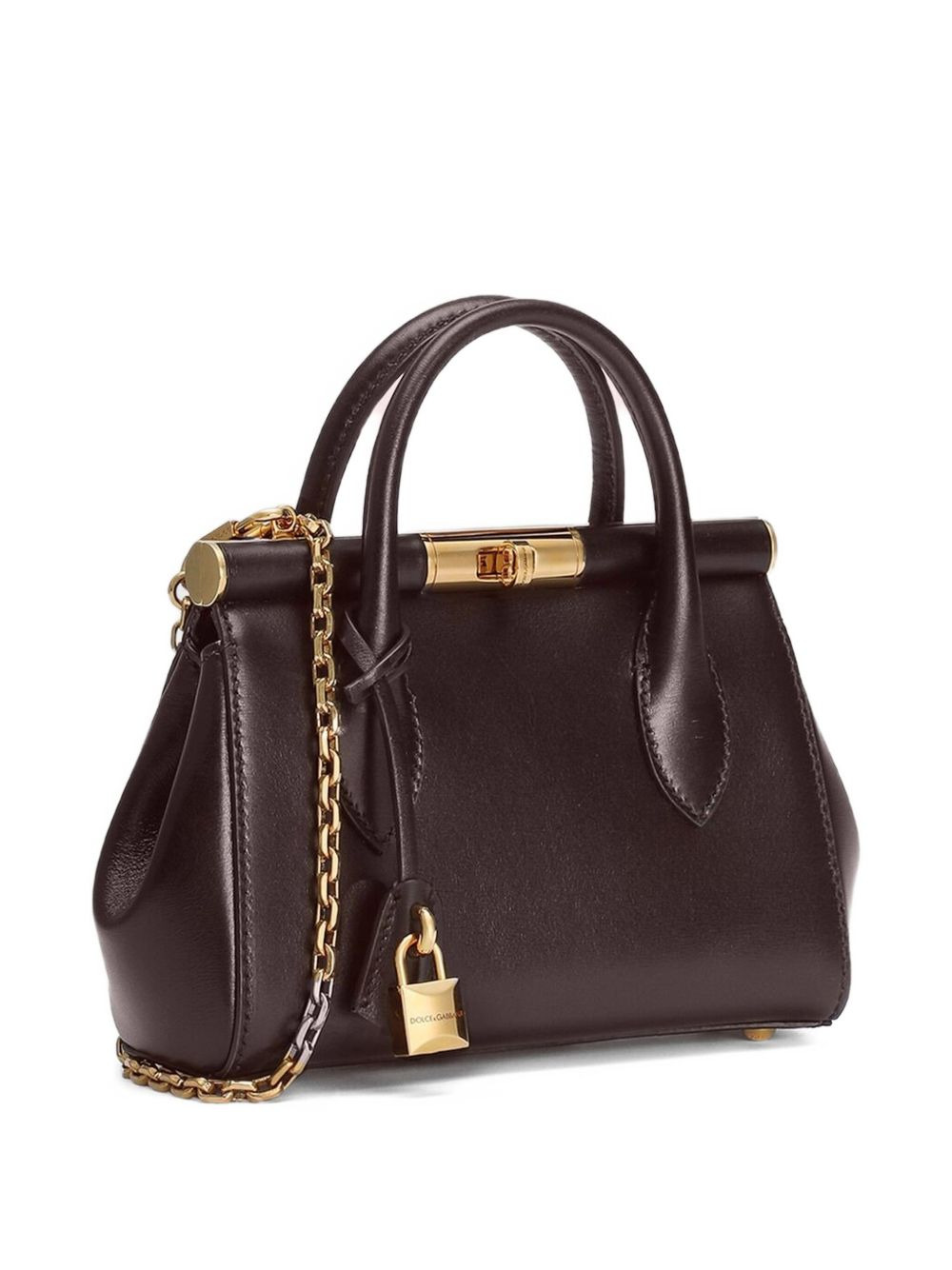 Mini Marlene Day padlock top-handle tote bag - 3