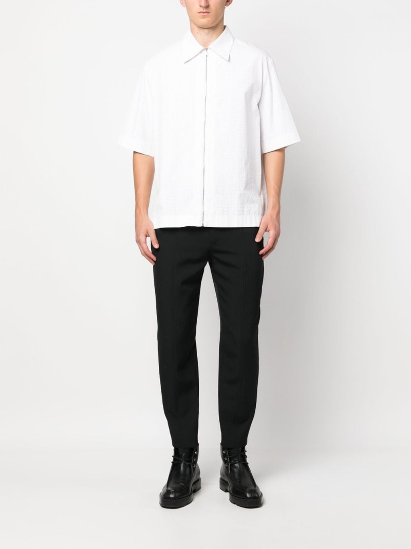 Balmain mid-rise straight-leg trousers outlook