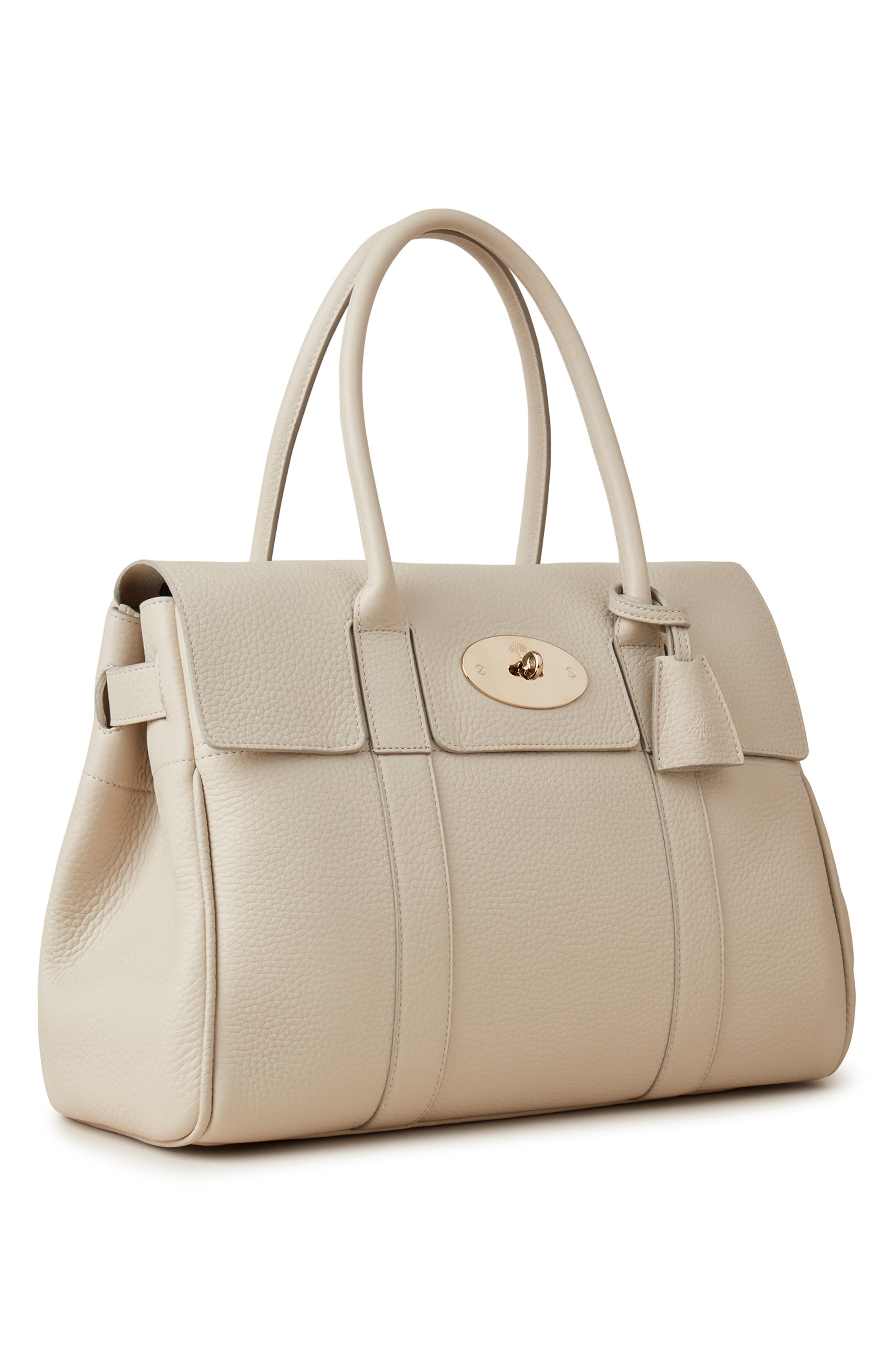 Bayswater Grained Leather Satchel - 6