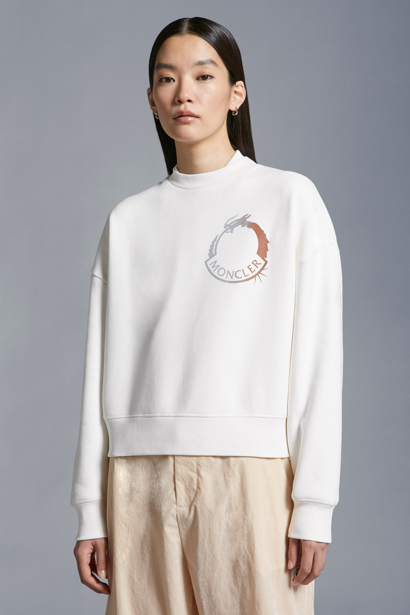 Logo Motif Sweatshirt 3