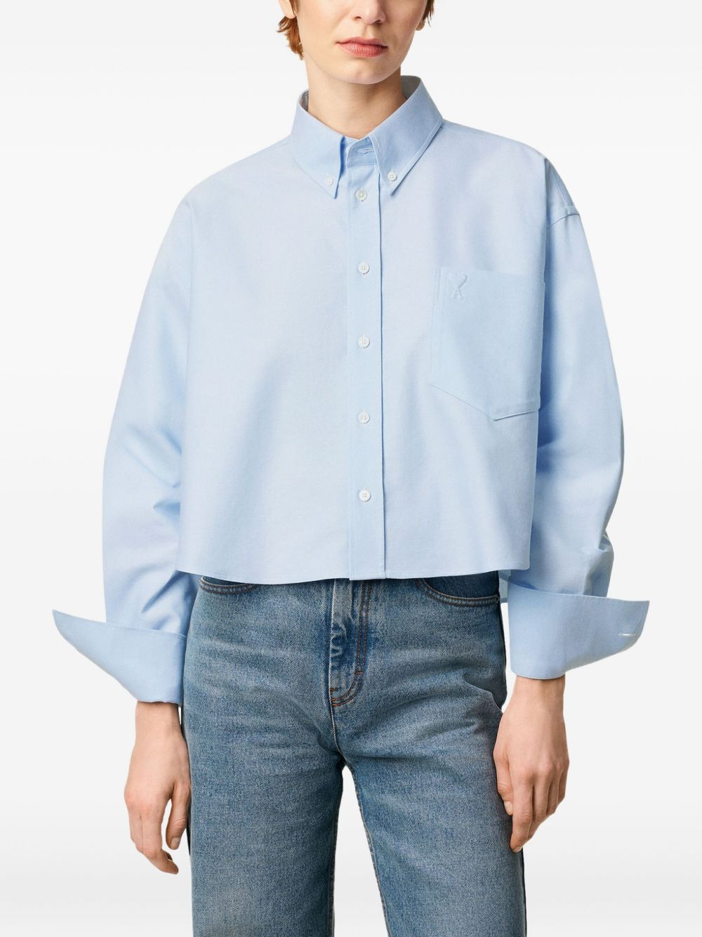 Ami Paris Shirts Clear Blue - 2