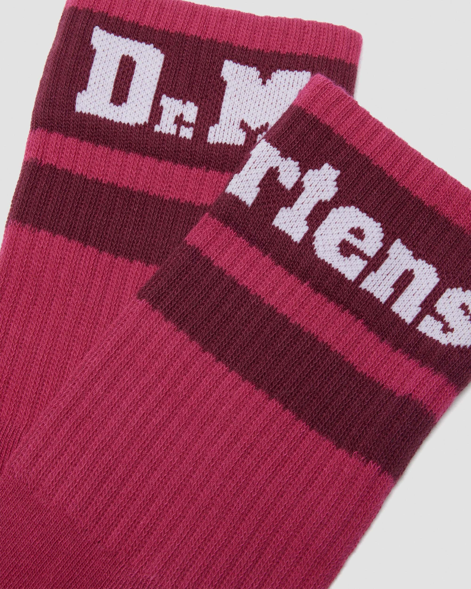 ATHLETIC LOGO SOCK ORGANIC COTTON BLEND SOCKS - 3