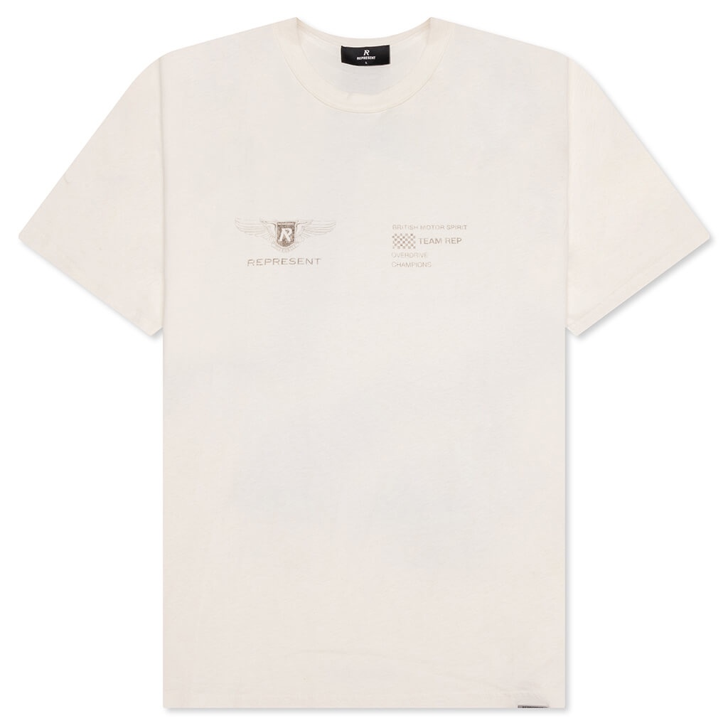 TEAM REP T-SHIRT - FLAT WHITE - 1