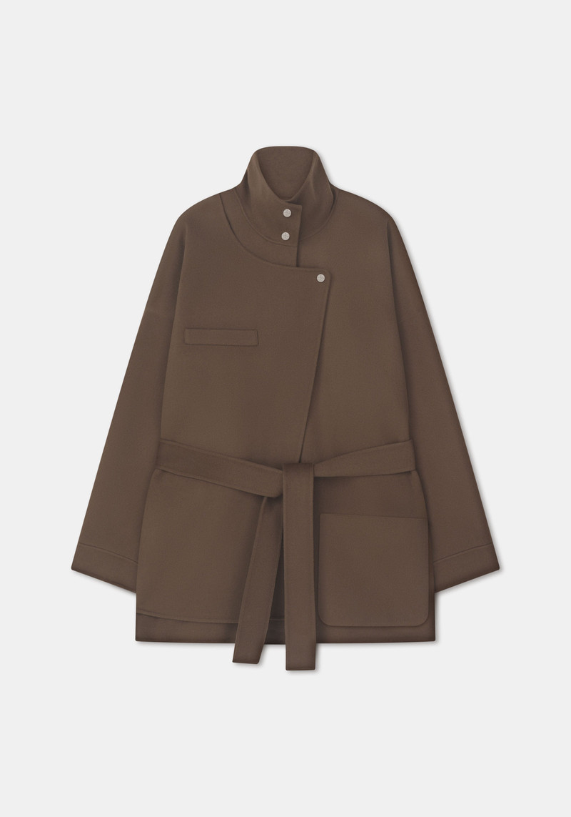ALISTAIR Belted wool jacket 1