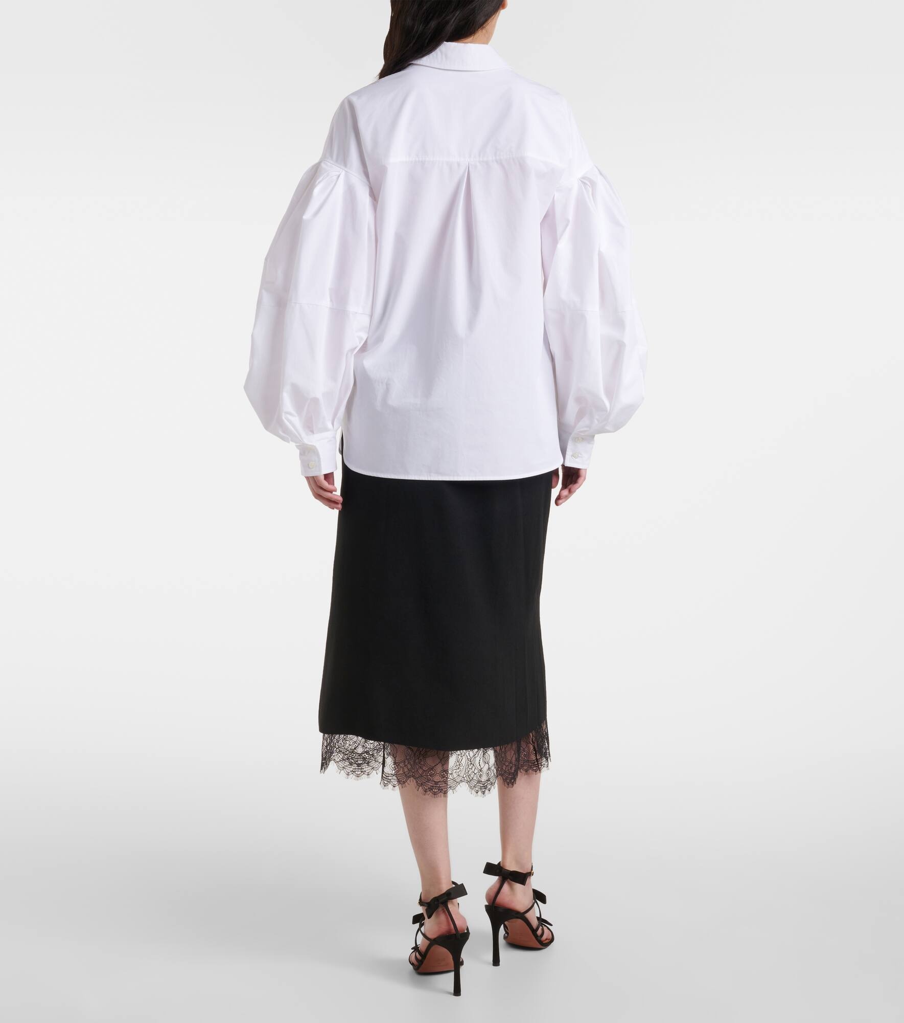 Cotton poplin shirt - 3