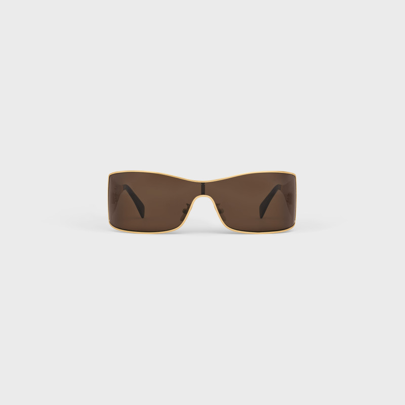 CL40289U Triomphe Metal Racer Sunglasses in Metal - 1