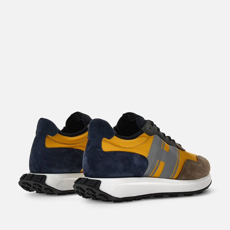 HOGAN Sneakers Hogan H601 Brown Yellow Blue outlook