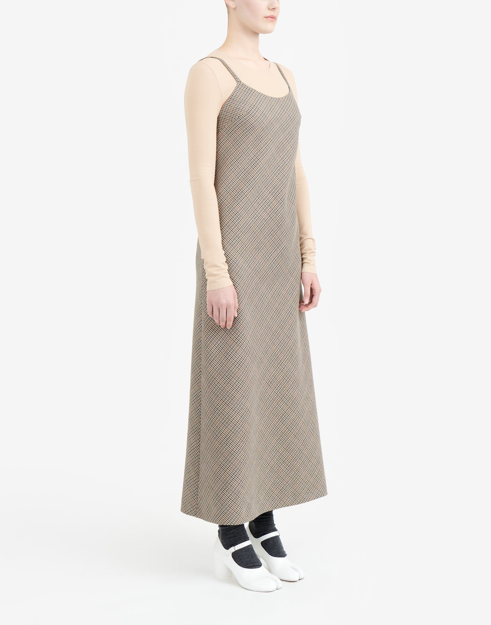 Houndstooth maxi dress - 3