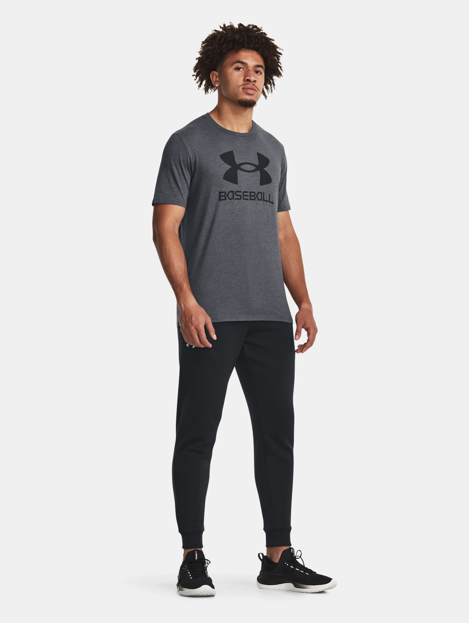 Men's UA Baseball Icon Logo Short Sleeve - 5