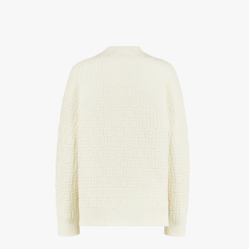FENDI White viscose jumper outlook