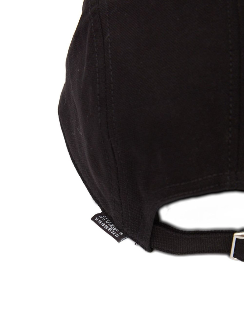 logo-motif cotton baseball cap 3