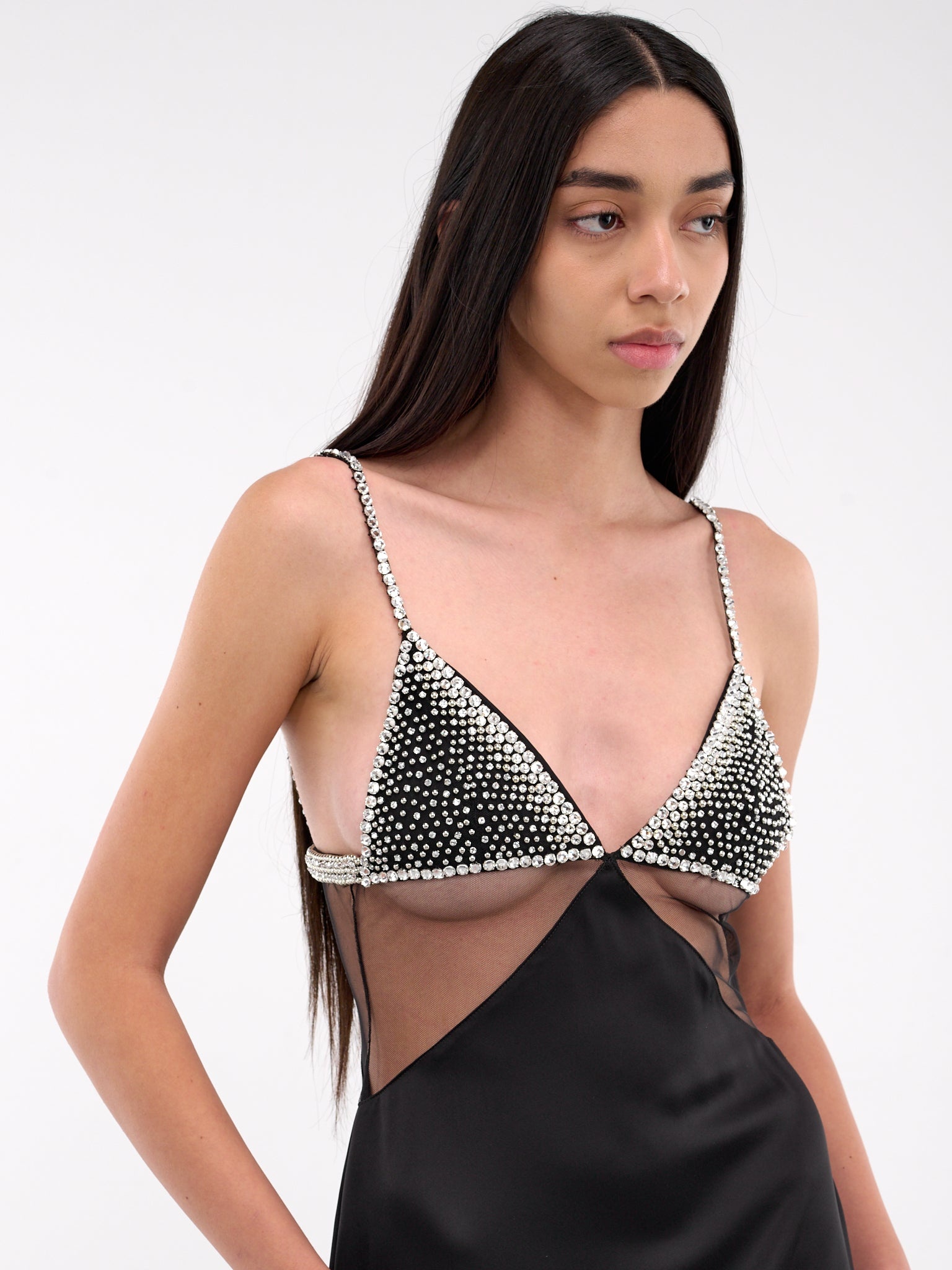Crystal Bra Gown - 4