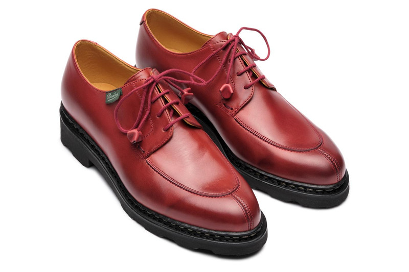 Veley Red Silk - Rubber Sole 2