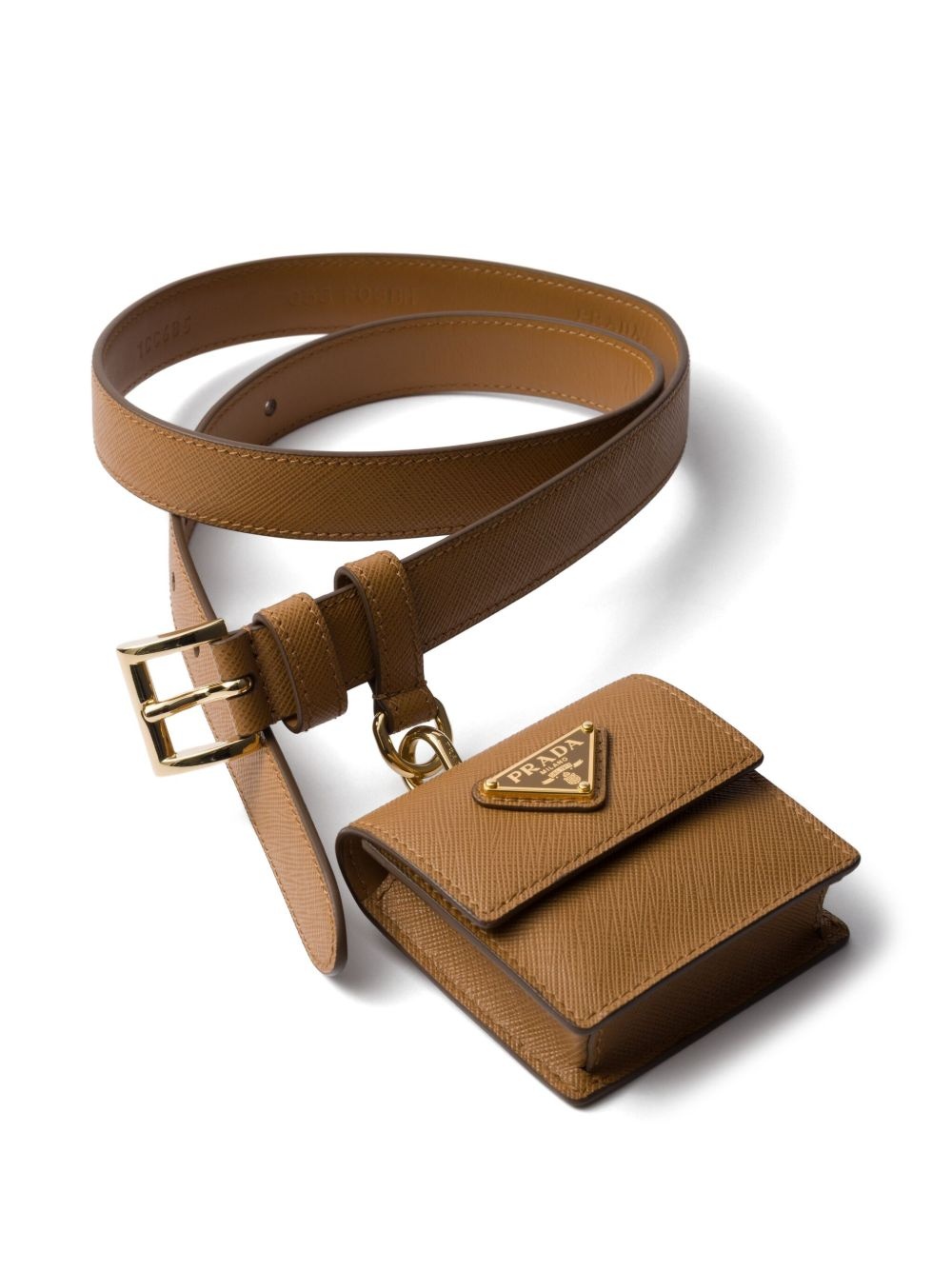 Saffiano leather belt - 2