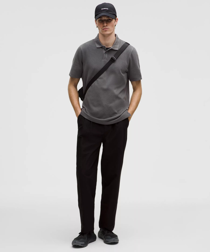 lululemon Cotton Pique Short-Sleeve Polo Shirt outlook