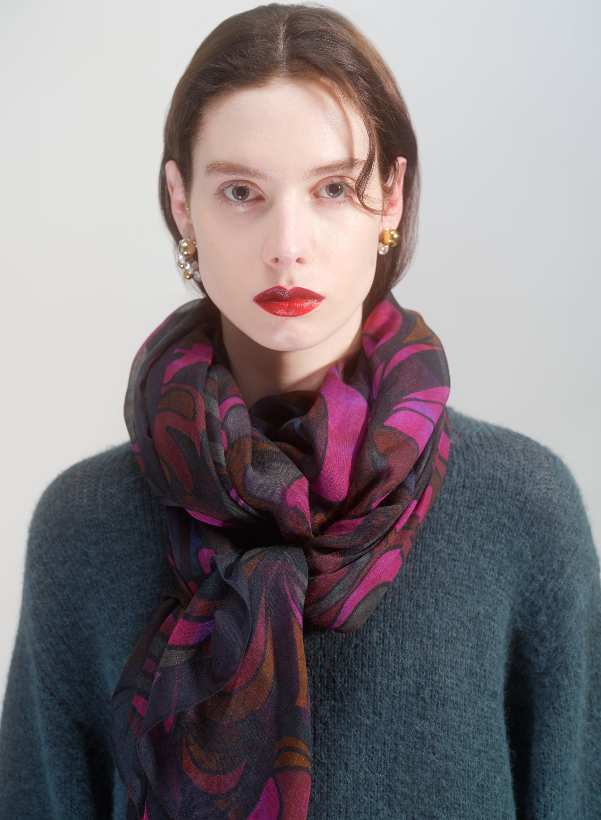 STAINED GLASS SCARF - 2
