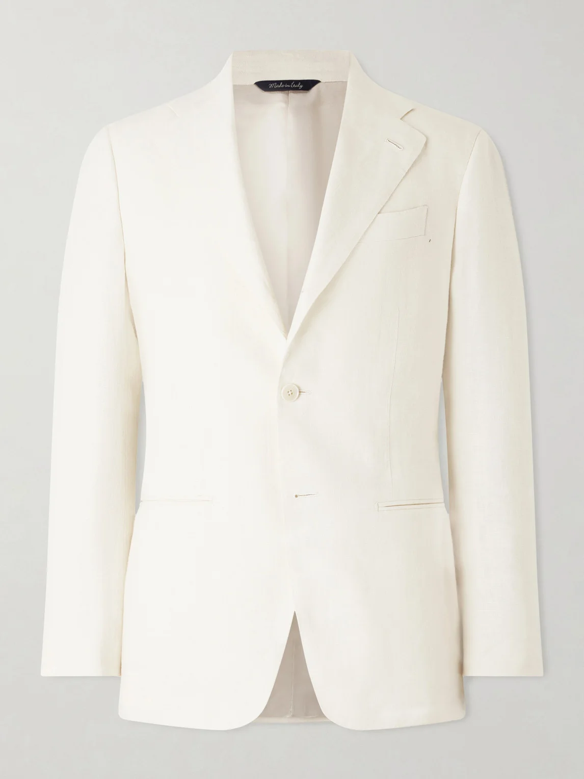 Linen Suit Jacket - 1
