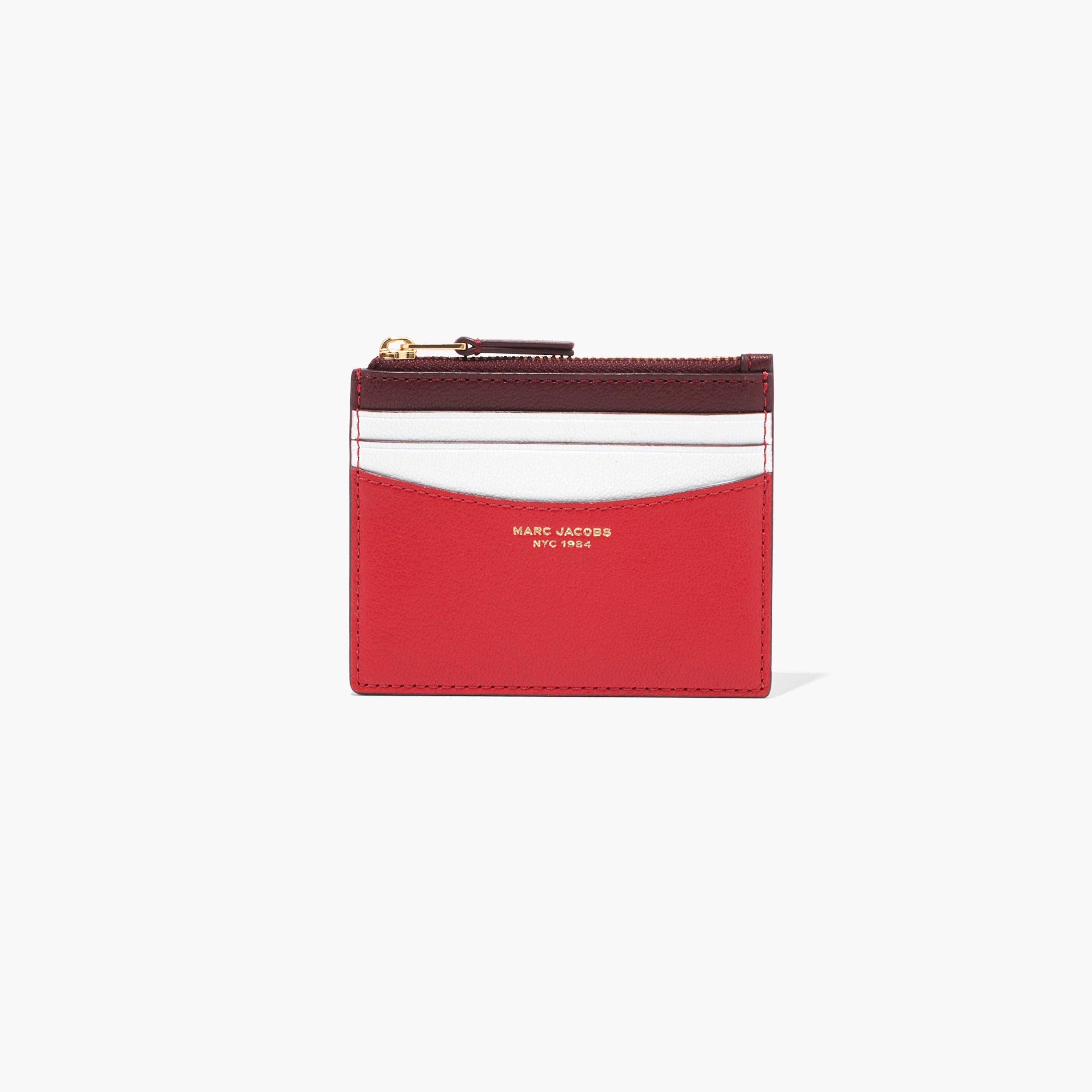 THE SLIM 84 COLORBLOCK ZIP CARD CASE - 1