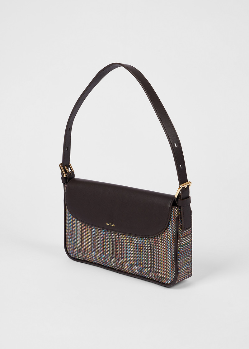 Women's 'Signature Stripe' Top Handle Shoulder Bag 3