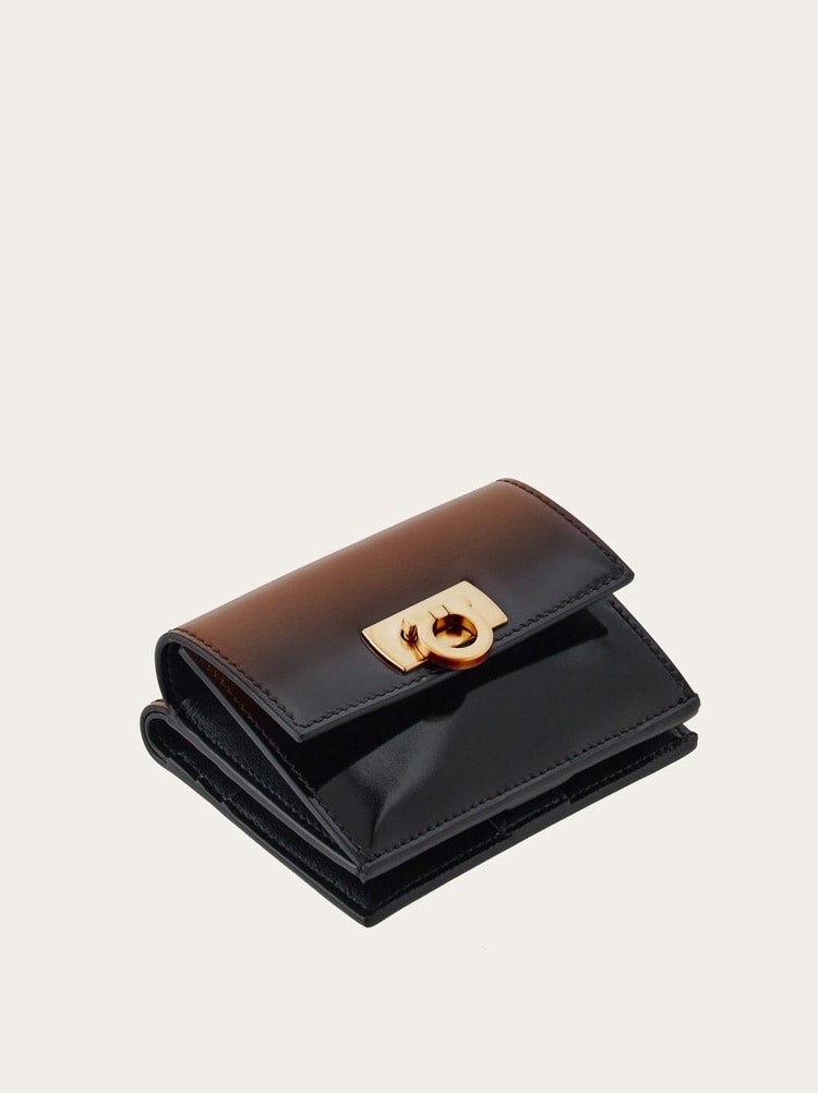 COMPACT WALLET WITH GANCINI CLASP - 2