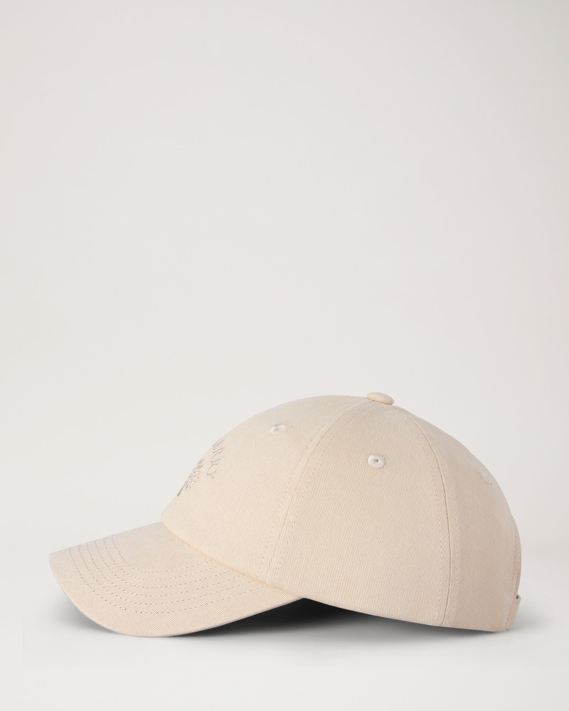 Mulberry Tree Baseball Cap Ecru Cotton 2