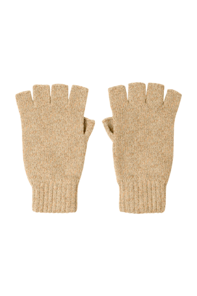 Women's Fingerless Cashmere Gloves 1
