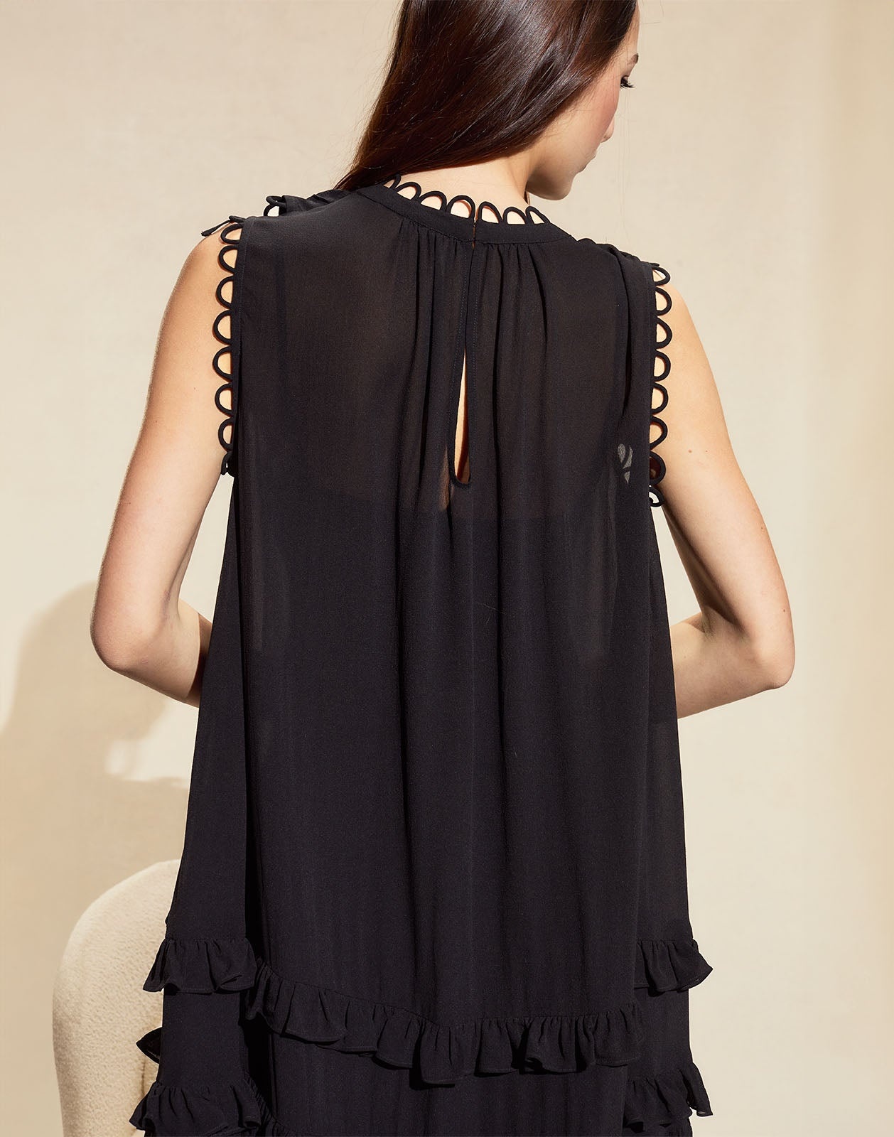Annabelle Sleeveless Midi Dress - 5